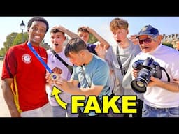 Fake Gold Medalist Olympian Prank