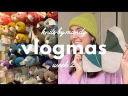 a week in my (knitting) life in washington, dc | vlogmas week 2