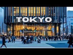 Tokyo Walk: Ginza to Shimbashi in Stunning 4K HDR | Japan Walking Tour