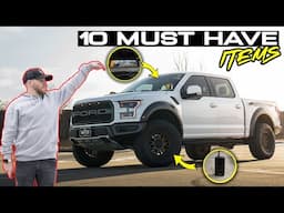 10 MUST Have Tech/Accessories In My TRUCKS!