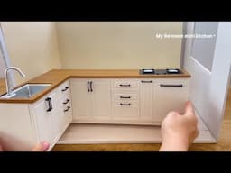 Miniature kitchen set installation ✨ASMR ✨Re-ment collection✨