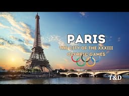 Paris the city of the XXXIII Olympic Games [Top Travel Destinations, Travel with music]