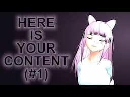 Here is Your Content (#1)