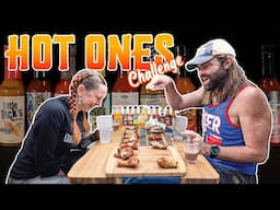 Hot Ones Challenge: Mandy & Kendrick test the limits with hot sauce!