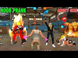 New NOOB Prank With Random CUTE Girl 😍 2025 New Worldchat Noob Prank 👿 Garena Free Fire 🔥 Y GAMING