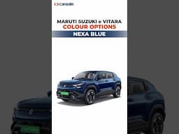 ALL COLOUR OPTIONS of Maruti e Vitara