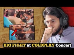 BIG FIGHT at Coldplay Concert Ahmedabad INDIA!