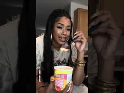 Trying Snoop Dog icecream #snoopdog #icecream #trump  #foodshorts