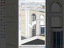 ✅Sketchup tips and tricks #youtubeshorts #new #sketchup #viralvideo