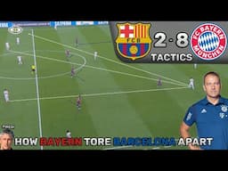 How Bayern Tore Barcelona Apart: Barcelona 2-8 Bayern Munich - Tactics (Analysis + Highlights)