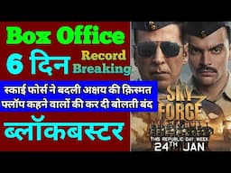 Sky Force Box Office Collection | Sky Force 5th Day Collection, Sky Force 6th Day Collection, Akshay