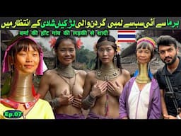 shocking life style of girls from Burma in long neck tribe | Thailand  travel vlog || Ep.07