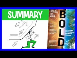 BOLD by Peter Diamandis & Steven Kotler | Animated Book Summary