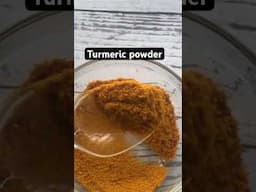 How to make turmeric powder at home #turmericpowder #shortsafrica #decemberholidays