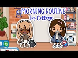 Morning Routine as College Student | Toca Boca