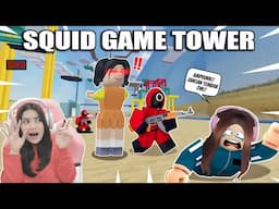 GAWAT ADA LASER MEM4TIKAN DARI BONEKA SQUID GAME TOWER!! AUTO MENINGGOY TERUS INI😭😭