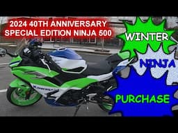 BUY A NINJA 500 DURING CANADIAN WINTER & STEAL IT Vs. THE DEALER SUMMER PRICES!