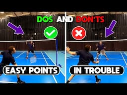 Anticipate At The Net In Doubles - Dos and Don'ts