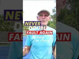 Never Double Fault Again #shorts #tennis #tennisserve