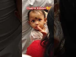 Chhoti si kishori 🥰 #iskcon #delhi #temple