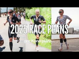 My 2025 race plans || The year I take on KONA 🌺