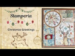 Stamperia- Christmas Greetings- Base Album Build