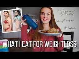 WHAT I EAT IN A DAY FOR WEIGHTLOSS!!! + Q&A