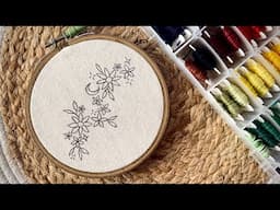 Floral embroidery tutorial || Embroidery Video || Embedded for Beginners - Let’s Explore