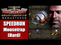 SPEEDRUN: Mousetrap (Hard) - Command and Conquer Red Alert Counterstrike Remastered