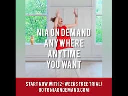 Experience the joy of Nia On Demand online classes today! Enjoy a 2-week free trial!