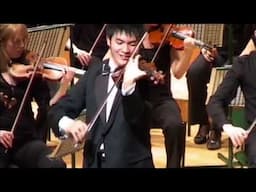 Menuhin Competition Cardiff 2008 - Ray Chen performing Mendelssohn's Violin Concerto - Senior Finals