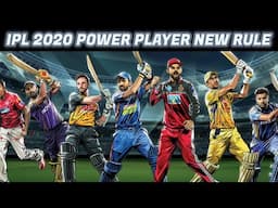 Ipl 2020 update | Power Player method in ipl | ipl update new