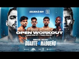 Oscar Duarte vs. Miguel Madueño | OPEN WORKOUT