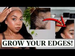 GROW YOUR EDGES BACK FAST! (ONLY 1 INGREDIENT!)