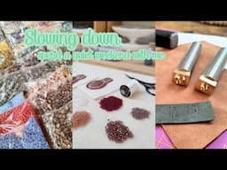 Studio Vlog #25 | huge bead haul, let's talk business and Etsy, plans and goals keep changing...