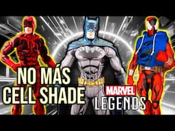 Estas Figuras son HORRIBLES, MARVEL LEGENDS Y DC MULTIVERSE CELL SHADE Daredevil, Batman Killowog