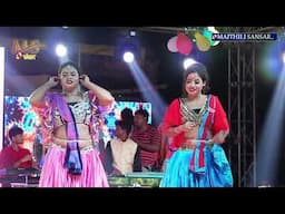 Shivesh Mishara Red Colour ke ghagra || Babal stage show 2025