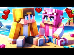 Princess Leah Fallin Love on her FIRST DATE.. Minecraft Life