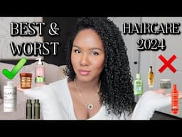 BEST AND WOSRT HAIRCARE OF 2024 | THAT I’M BRINGING IN 2025!