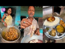 Rs.140 में भरपेट मटन चावल दाल सब्ज़ी चोखा चटनी 😱😱 Ranchi's Hidden Gem Street Food Dhaba