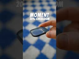 Get that cinematic feel with the new Moment 20% Cinebloom QuickLock filter ✨🤩🤳