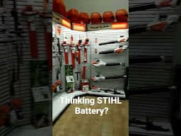 Check out the STIHL battery products available