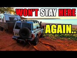 MISTAKE CAMPING HERE | CARAVAN OFFGRID SOLAR | OFF ROAD | AUSTRALIA