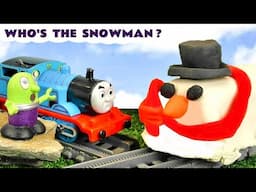 Can Thomas guess who the Mystery Engine disguised as a Snowman is ?