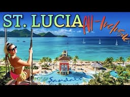 IS SANDALS GRANDE WORTH THE💰All-Inclusive Resort in St.Lucia!!!