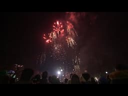 Boston Family Fireworks First Night 2025 Happy New Year's Eve Panasonic GH7 Laowa 7.5mm f2 lens HDR