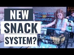 Kid's New Daily Snack System and Routine