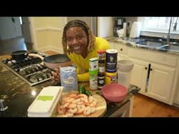 (Hilarious) #COOKING W/ K! I Made Salt & Pepper Shrimp | Best cooking videos ever