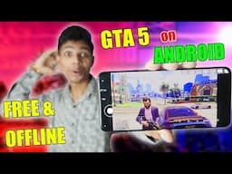 FInally ! GTA 5 on Android Phone || Free Offline || Hroizon Emu 2024