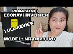 PANASONIC ECONAVI INVERTER REFRIGERATOR REVIEW||MODEL NR-BP230VD